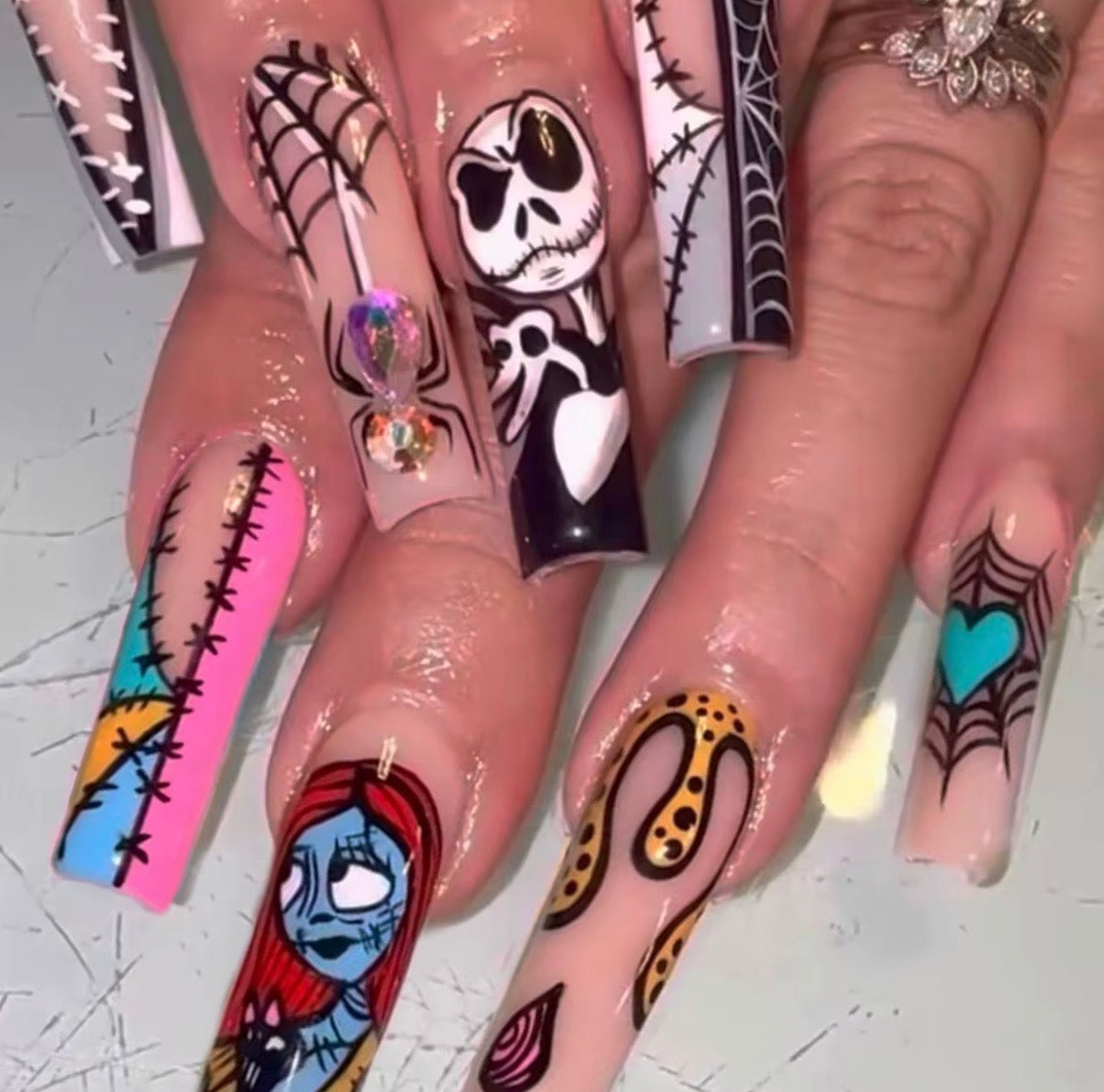 Halloween Press Ons