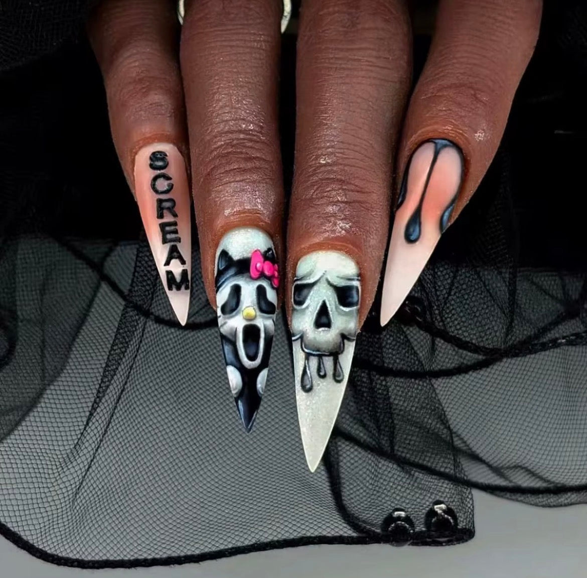 Halloween Press Ons