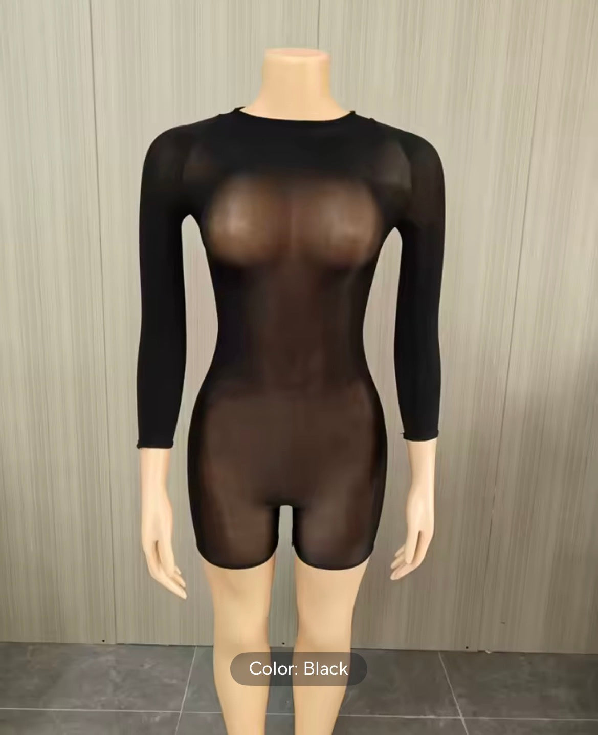 Illusion Short Romper