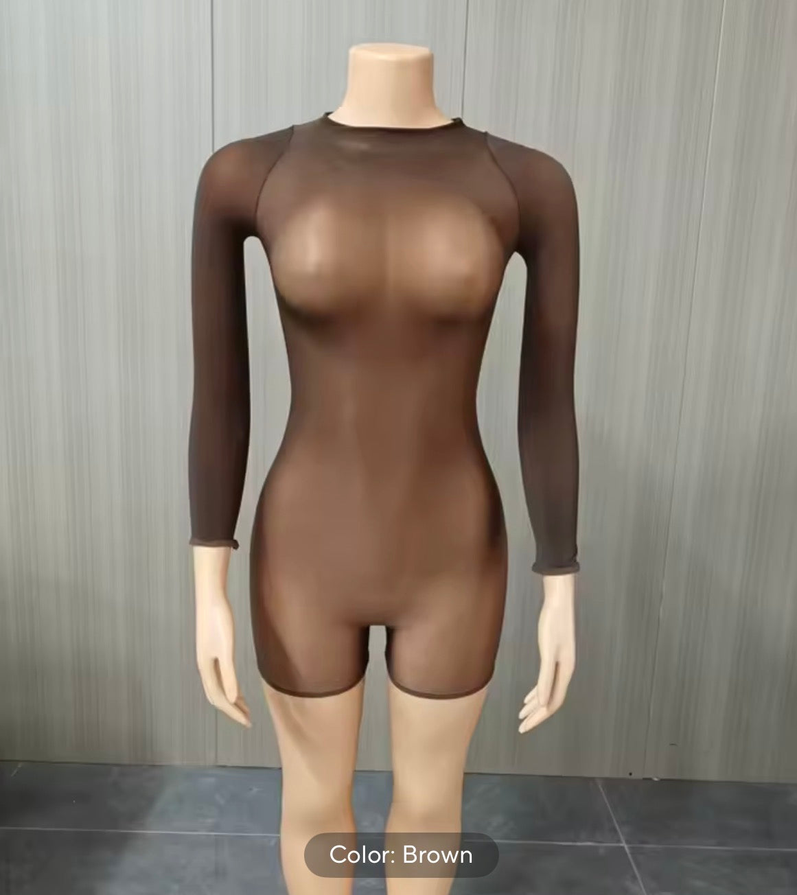 Illusion Short Romper